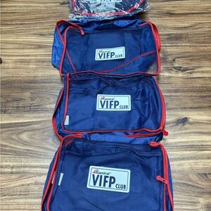 Carnival Cruise set of three packing cubes, VIFP Very Important Fun Person, new